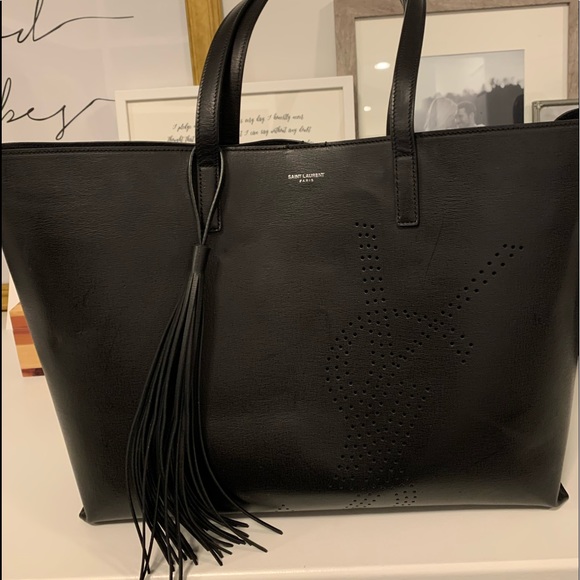 SOLD***YSL SHOPPING BAG SAINT LAURENT - Picture 7 of 8